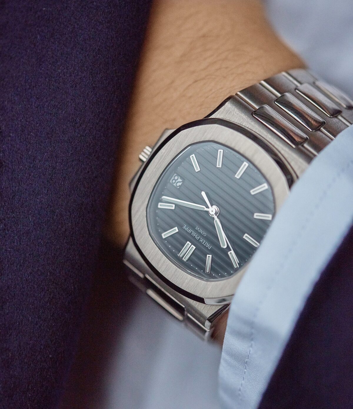 Patek Philippe Nautilus 3711 white gold watch at A Collected Man London9 2048x2048 1200x1392 1