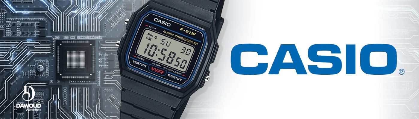 ساعة كاسيو أصلية Casio Watches