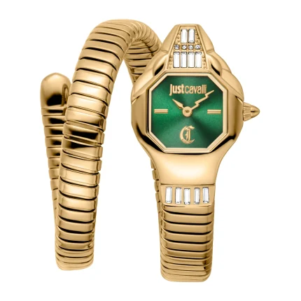 Brillante Snake Yellow Gold Green JC1L326M0035